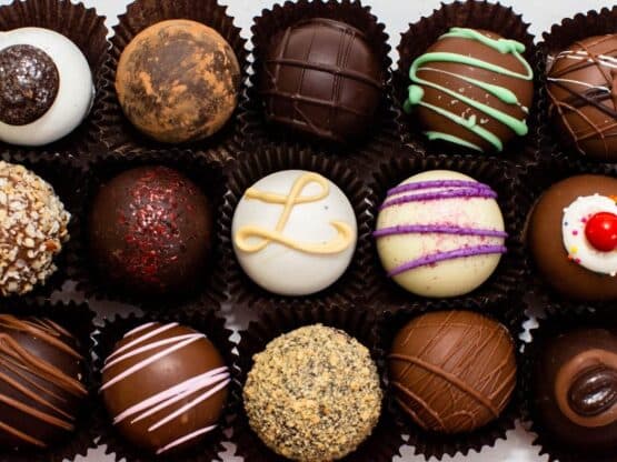 chocolate truffles